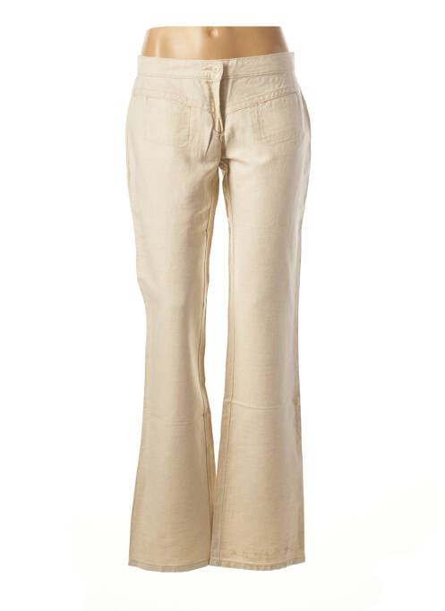 Pantalon drept bej BENETTON femeie