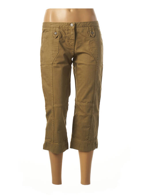 Pantalon trei sferturi talie joasă talie joasă verde SISLEY femme