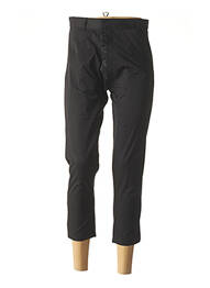 Pantalon trei sferturi talie înaltă talie înaltă negru SISLEY femeie