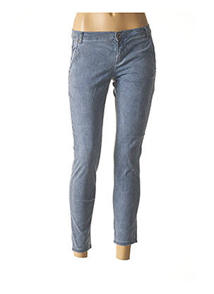Blugi skinny albastru SISLEY femeie
