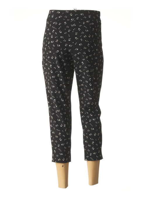 Pantalon trei sferturi negru SISLEY femeie