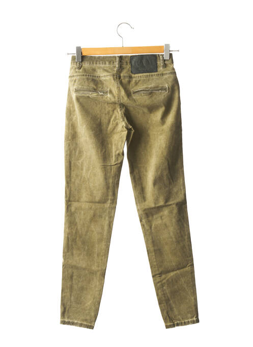 Blugi cu croială slim verde SISLEY femeie