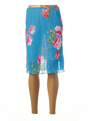 Fustă midi albastru BENETTON femeie