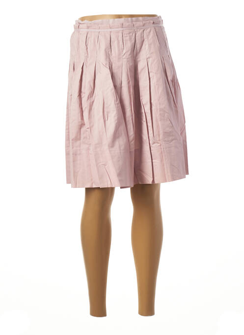 Fustă midi roz BENETTON femeie