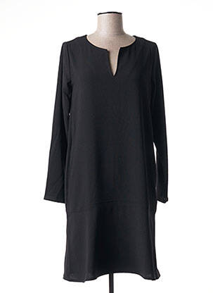 Rochie scurtă mâneci lungi mâneci lungi negru HARTFORD femeie