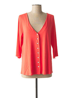 Vestă cu mâneci lungi roz TINTA STYLE femeie