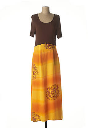 Rochie scurtă galben ZAPA femeie