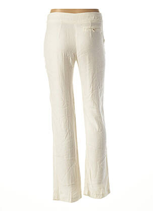 Pantalon drept elasticitate bej INFINITIF femeie