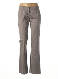 Pantalon drept elasticitate mărime normală gri LOLA femme