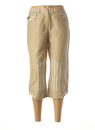 Pantalon trei sferturi bej JC TRIGON femeie