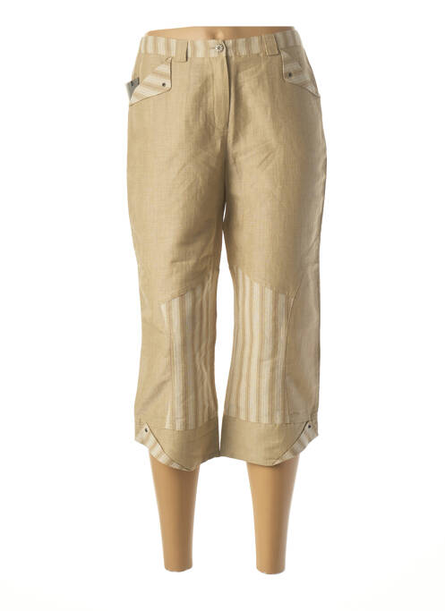 Pantalon trei sferturi bej JC TRIGON femeie