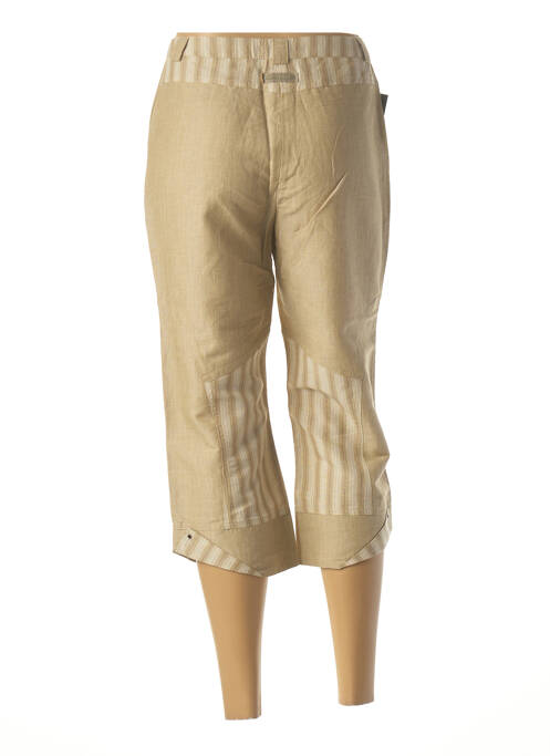 Pantalon trei sferturi bej JC TRIGON femeie