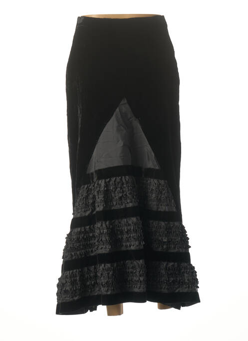 Fustă lungă negru NATHALIE GARCON femeie