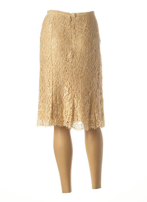 Fustă midi bej PAULE VASSEUR femeie