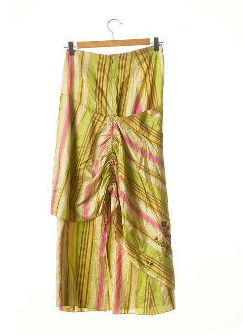 Fustă lungă verde NATHALIE GARCON femeie