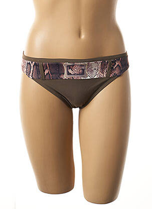 Chiloți de baie verde ANTIGEL femeie