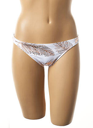 Chiloți de baie alb ANTIGEL femeie