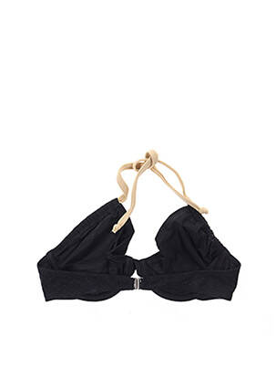 Sutien de costum de baie elasticitate negru ANTIGEL femeie