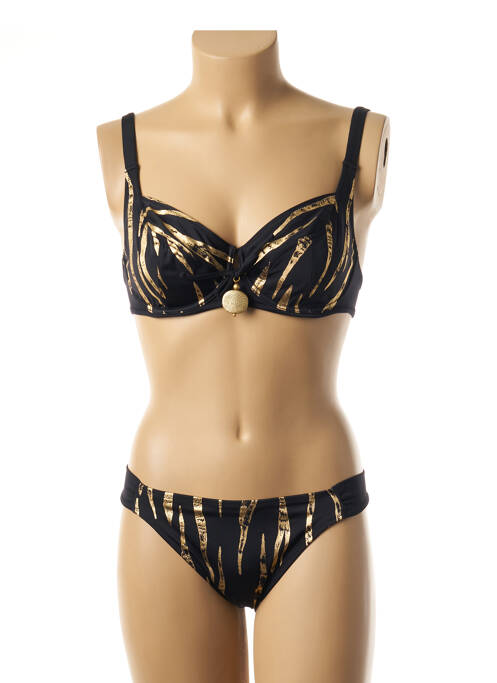 Costum de baie din două piese negru ANTIGEL femeie