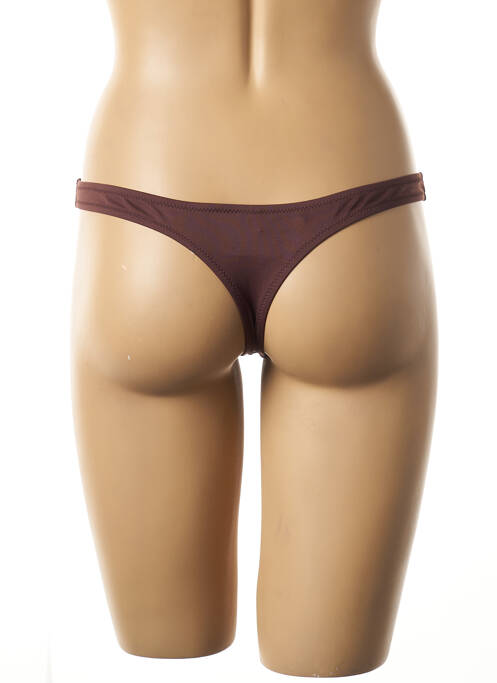 Chiloți de baie maro ANTIGEL femeie