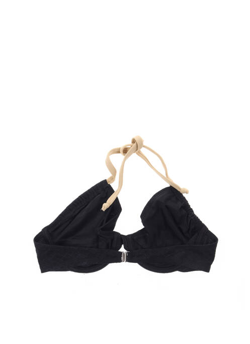 Sutien de costum de baie negru ANTIGEL femeie