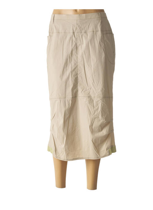 Fustă midi bej JEAN GABRIEL femeie