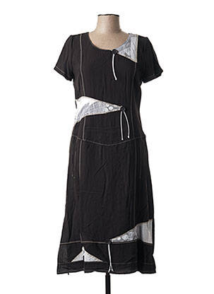 Rochie midi negru JEAN GABRIEL femeie