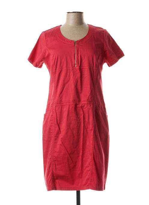 Rochie midi roz GUY DUBOUIS femeie