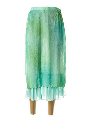 Fustă lungă verde JEAN GABRIEL femeie