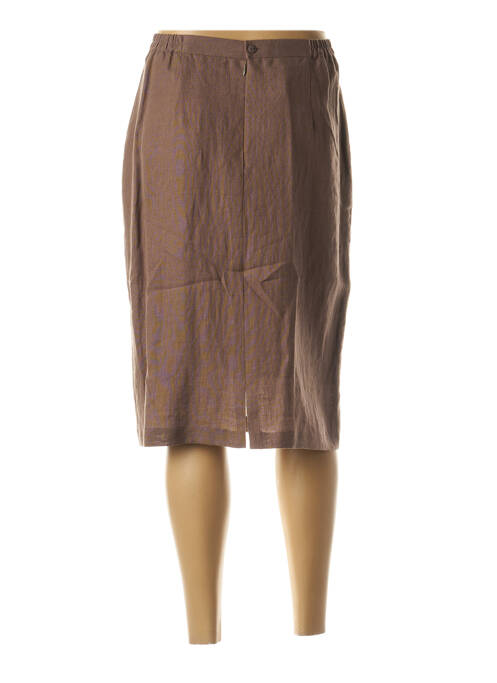 Fustă midi maro JEAN GABRIEL femeie