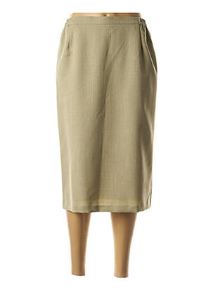 Fustă midi verde JEAN GABRIEL femeie