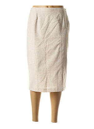 Fustă midi bej GUY DUBOUIS femeie