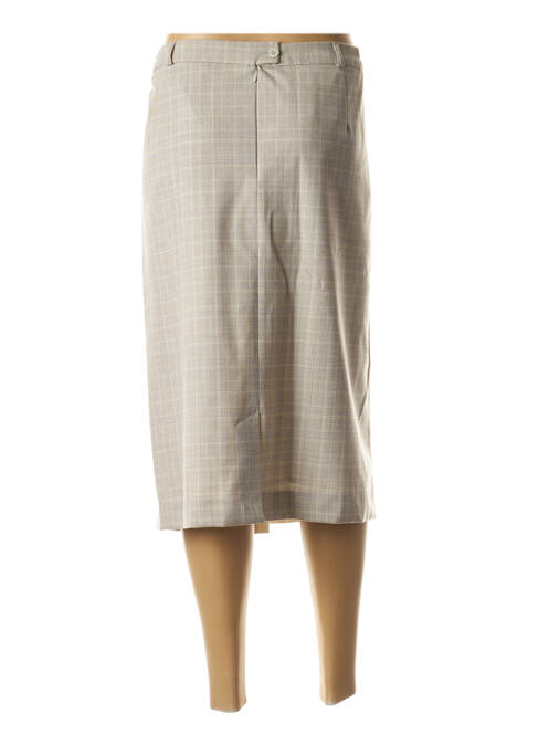 Fustă midi bej PIERRE D'ARLANC femeie