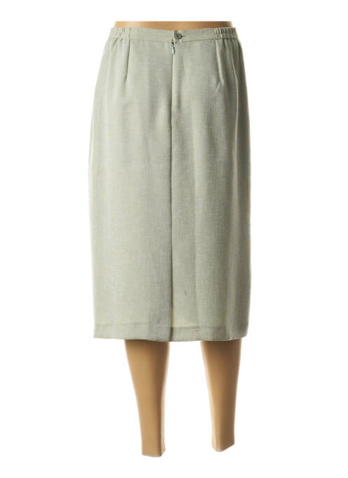 Fustă midi verde FRANCOISE DE FRANCE femeie