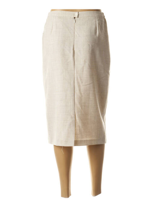 Fustă midi bej GUY DUBOUIS femeie