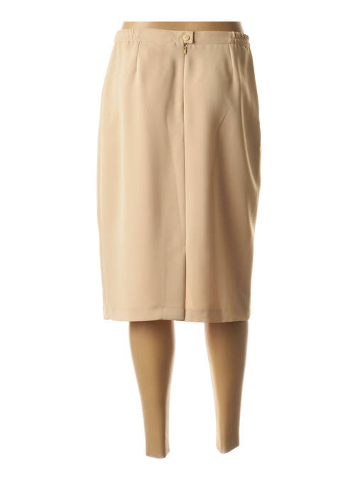 Fustă midi bej GUY DUBOUIS femeie