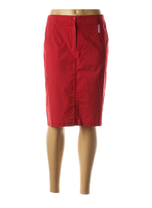 Fustă midi roșu CHRISMAS'S femeie