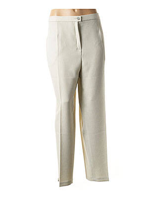 Pantalon drept talie elastică verde KARTING femeie