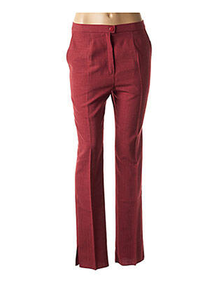 Pantalon 7/8 talie înaltă talie înaltă roșu KARTING femme