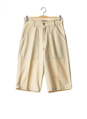 Bermudă bej GALLICE femeie