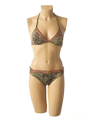 Costum de baie din două piese verde RIP CURL femeie