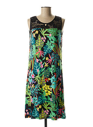 Rochie midi fără mâneci fără mâneci verde YSABEL MORA femeie