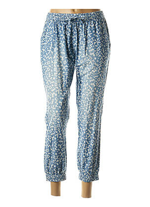 Pantalon trei sferturi talie elastică albastru SEAFOLLY femeie