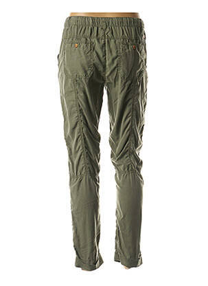 Pantalon subțire verde PROTEST femeie