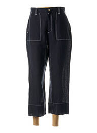 Pantalon trei sferturi talie înaltă talie înaltă albastru SEAFOLLY femeie