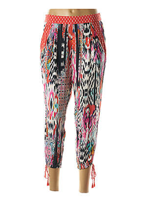 Pantalon trei sferturi talie elastică roșu SEAFOLLY femeie