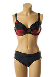 Costum de baie din două piese închidere cu agrafă negru YSABEL MORA femme