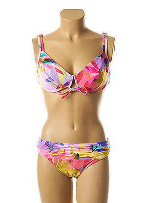 Costum de baie din două piese roz YSABEL MORA femeie