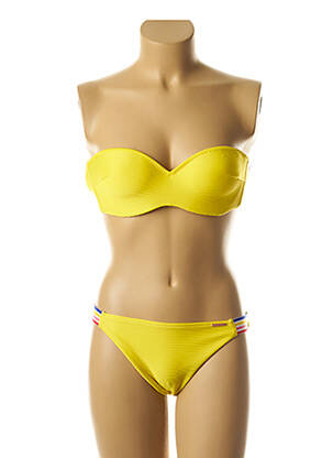 Costum de baie din două piese galben YSABEL MORA femeie