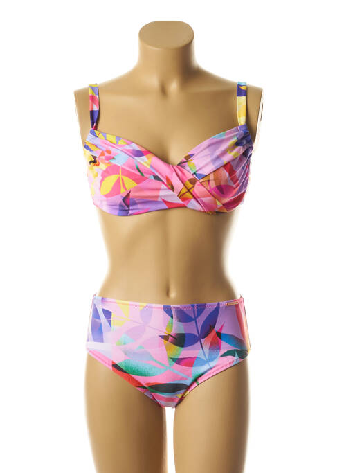 Costum de baie din două piese roz YSABEL MORA femeie